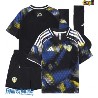 Leeds United Echipament de Fotbal Replică 2025-26 Copii Treilea (+ Șorturi)